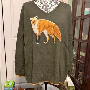 Ulla Popken Black Knit Sweater